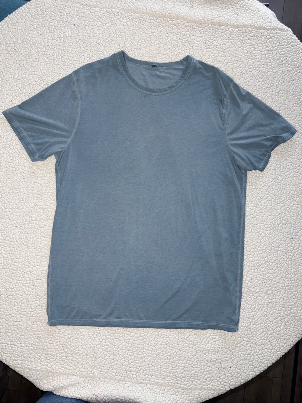 Lululemon Men's Tee  Blue -NO SIZE TAG